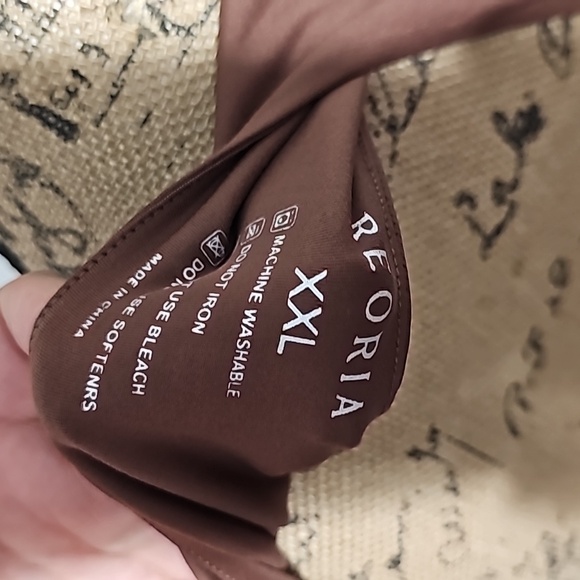 Nwt Regoria scrunch sides open back tank top #172 - Picture 4 of 4